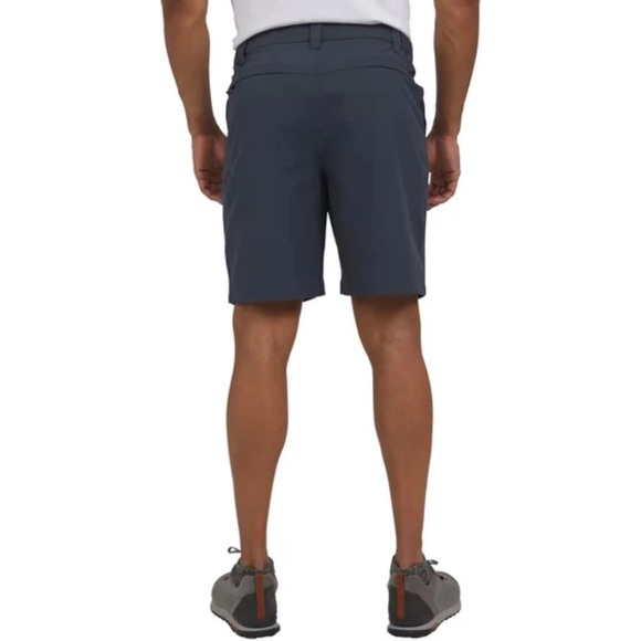 Weatherproof Vintage Men’s Tech Shorts 2 Pack Blue & Tan Bundle Size 34 BNWT - Picture 2 of 11